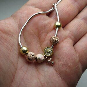 Pandora Style *925 Sterling Silver Bracelet